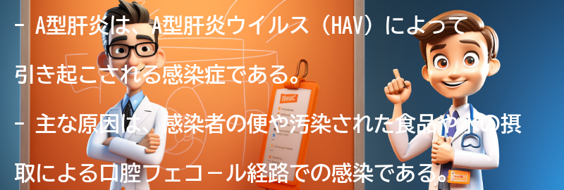 A型肝炎についてのよくある質問と回答の要点まとめ