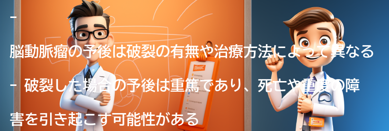 脳動脈瘤の予後と生活の質についての要点まとめ