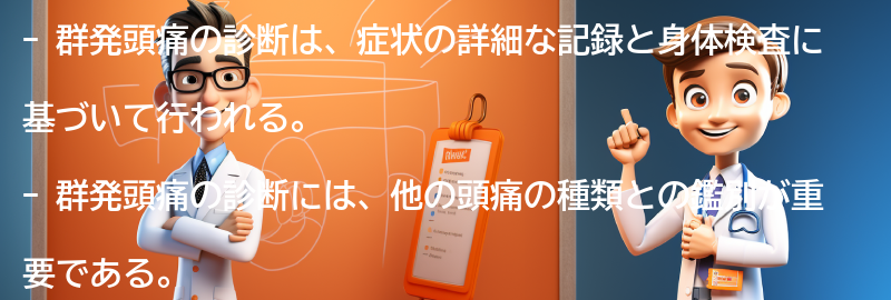 群発頭痛の診断方法とは？の要点まとめ