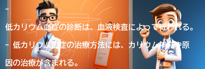 低カリウム血症の診断と治療方法の要点まとめ