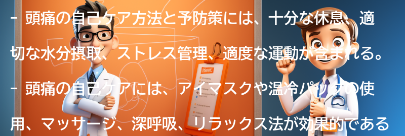 頭痛の自己ケア方法と予防策の要点まとめ