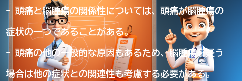 頭痛と脳腫瘍の関係性についての要点まとめ