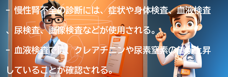 慢性腎不全の診断方法とは？の要点まとめ