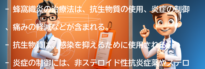 蜂窩織炎の治療法とは？の要点まとめ