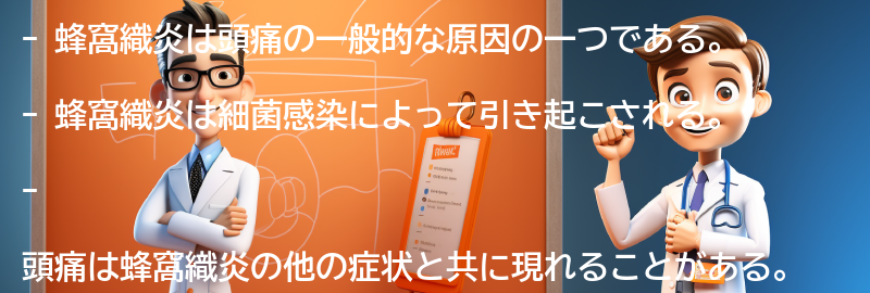 蜂窩織炎と頭痛の関係についての要点まとめ