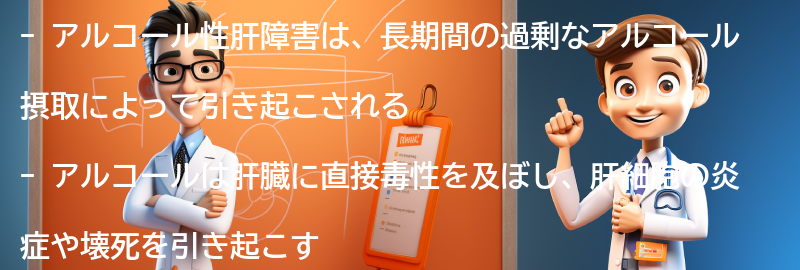 アルコール性肝障害の原因とは？の要点まとめ