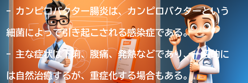 カンピロバクター腸炎とは何ですか？の要点まとめ