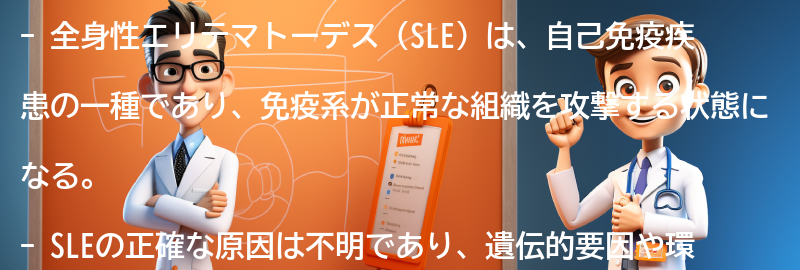 全身性エリテマトーデス（SLE）とはの要点まとめ