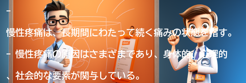 慢性疼痛とは何ですか？の要点まとめ