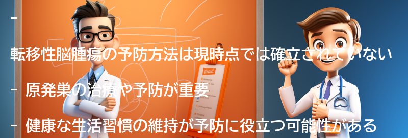 転移性脳腫瘍の予防方法はありますか？の要点まとめ