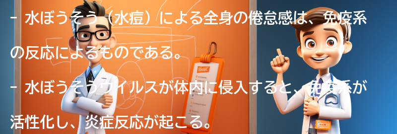 全身の倦怠感の原因とはの要点まとめ