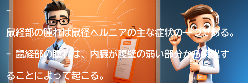 鼠経部の腫れとは何か？の要点まとめ