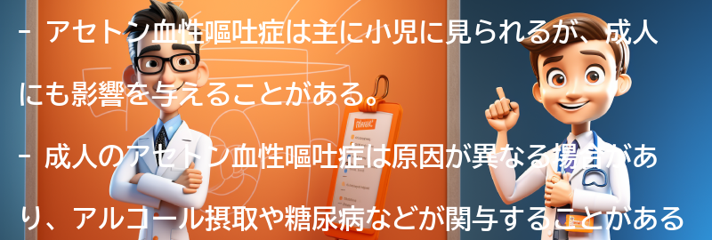 アセトン血性嘔吐症の成人への影響の要点まとめ