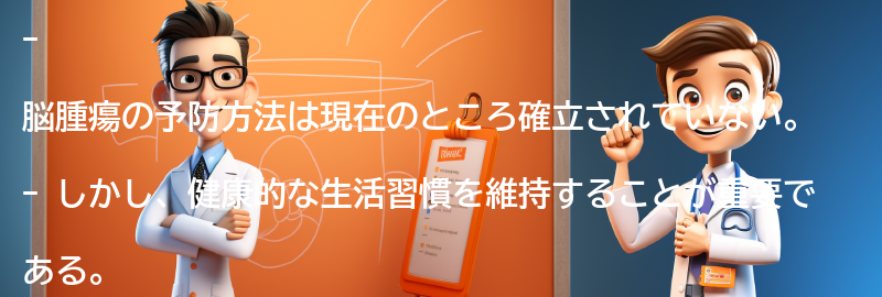 脳腫瘍の予防方法はありますか？の要点まとめ