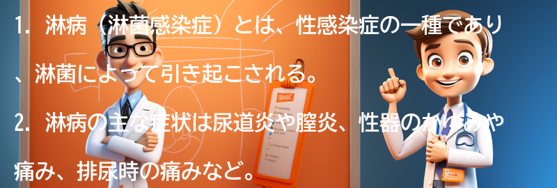 淋病に関するよくある質問と回答の要点まとめ