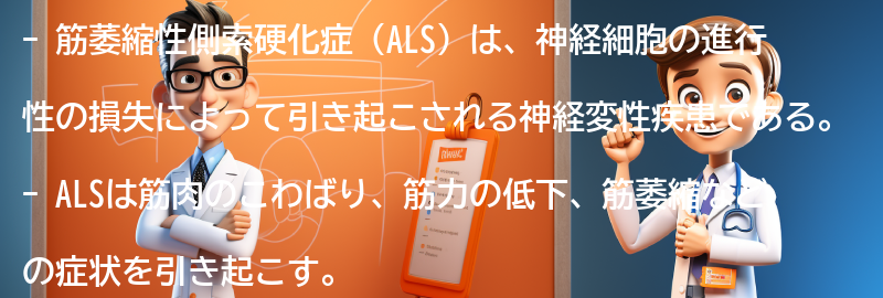 筋萎縮性側索硬化症（ALS）とは？の要点まとめ