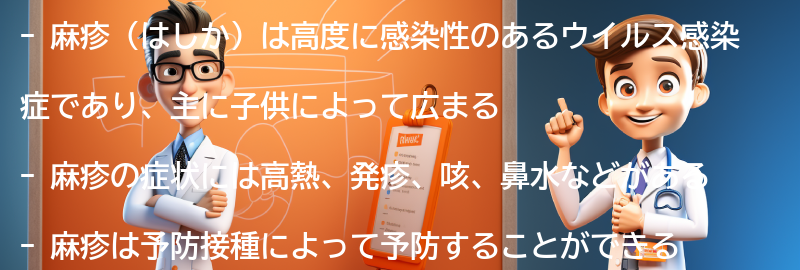 麻疹（はしか）とは何か？の要点まとめ