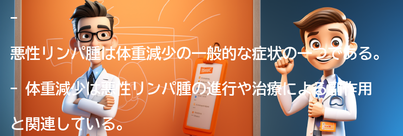 悪性リンパ腫と体重減少の関連性についての要点まとめ