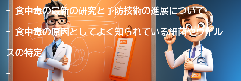 食中毒に関する最新の研究と予防技術の進展の要点まとめ