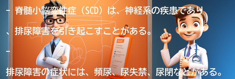 排尿障害の症状と影響の要点まとめ