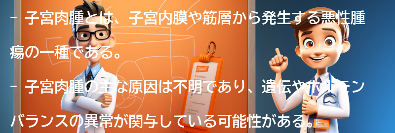 子宮肉腫に関するよくある質問と回答の要点まとめ