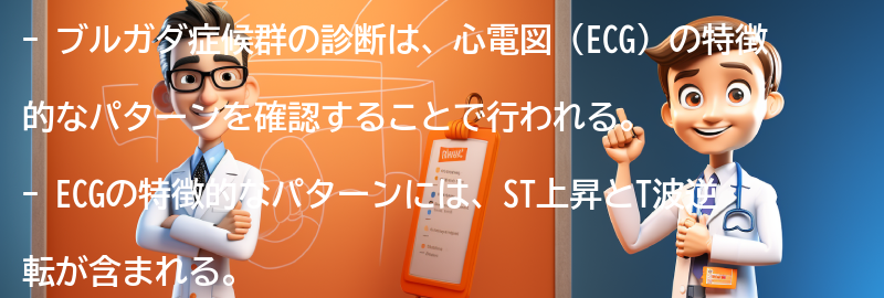 ブルガダ症候群の診断方法とは？の要点まとめ