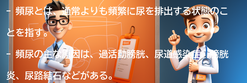 頻尿に関するよくある質問と回答の要点まとめ