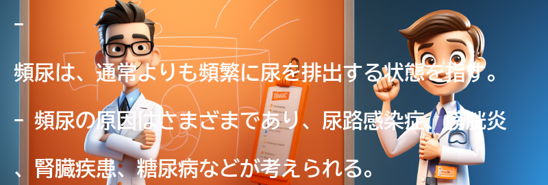 頻尿とは何ですか？の要点まとめ