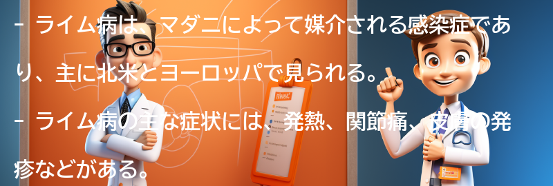 ライム病の最新研究と治療法の進展についての要点まとめ