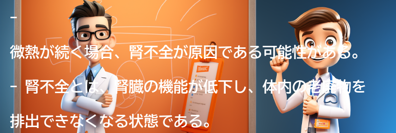 微熱が続く場合の注意点と医師への相談の重要性の要点まとめ