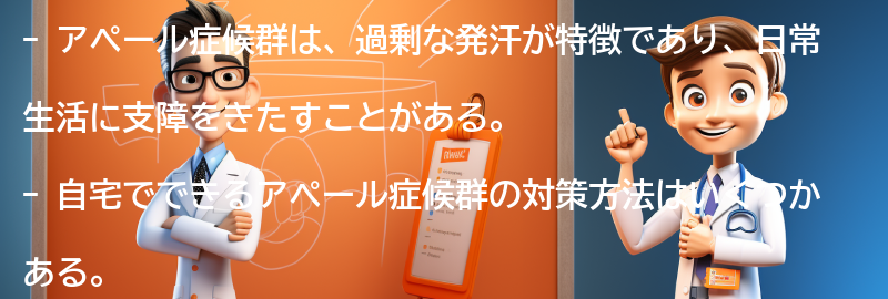 アペール症候群に対する自宅での対策方法の要点まとめ