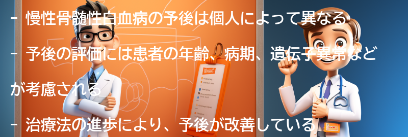 慢性骨髄性白血病の予後とは？の要点まとめ