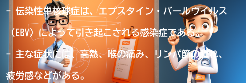 伝染性単核球症とは何ですか？の要点まとめ