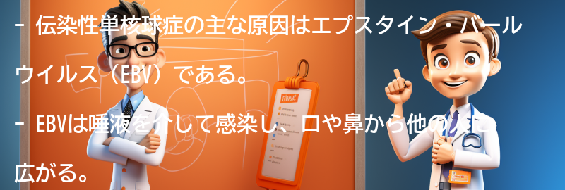 伝染性単核球症の原因は何ですか？の要点まとめ