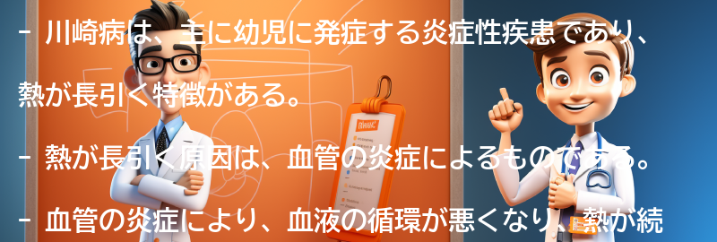 熱が長引く原因は何ですか？の要点まとめ