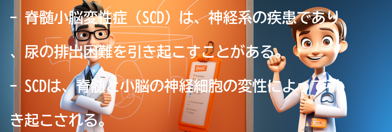 脊髄小脳変性症（SCD）とはの要点まとめ