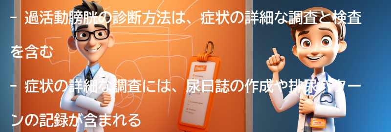 過活動膀胱の診断方法とは？の要点まとめ