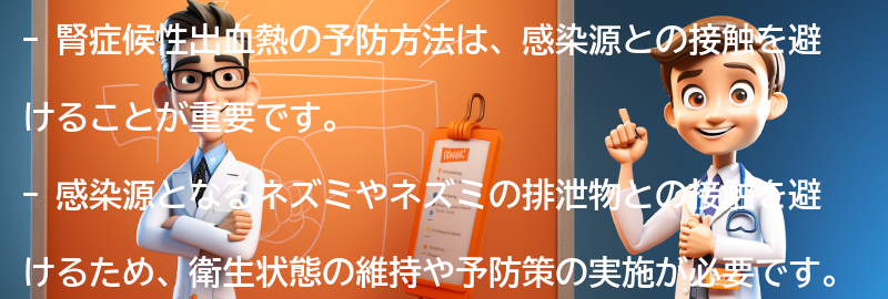 腎症候性出血熱の予防方法とは？の要点まとめ