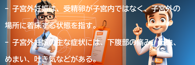 子宮外妊娠とは何ですか？の要点まとめ