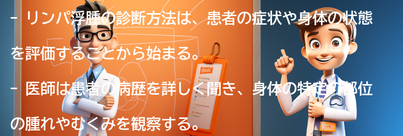 リンパ浮腫の診断方法の要点まとめ