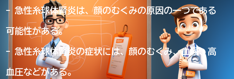 急性糸球体腎炎の症状と診断方法の要点まとめ