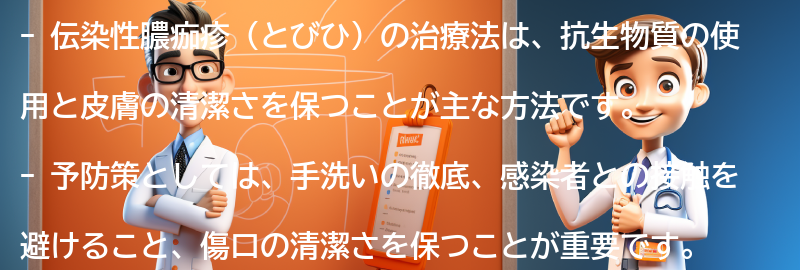 伝染性膿痂疹の治療法と予防策の要点まとめ