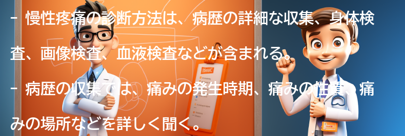 慢性疼痛の診断方法の要点まとめ