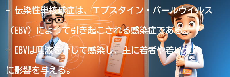 伝染性単核球症の原因は何ですか？の要点まとめ