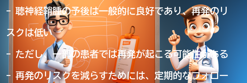 聴神経鞘腫の予後と再発のリスクについて知りたいです。の要点まとめ