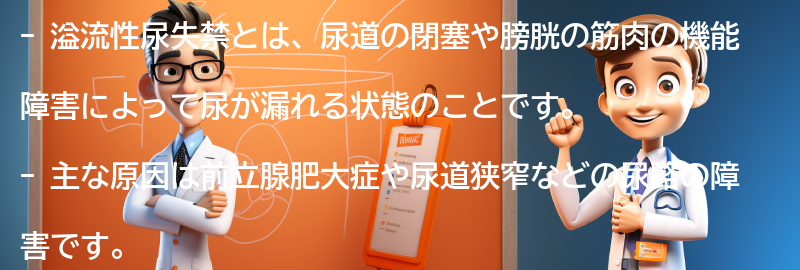 溢流性尿失禁に関するよくある質問と回答の要点まとめ