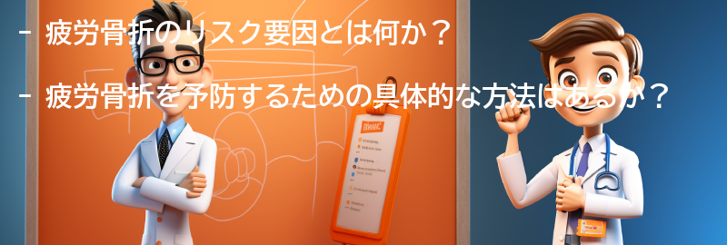 疲労骨折のリスク要因と予防策の要点まとめ