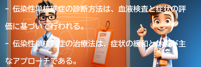 伝染性単核球症の診断方法と治療法についての要点まとめ