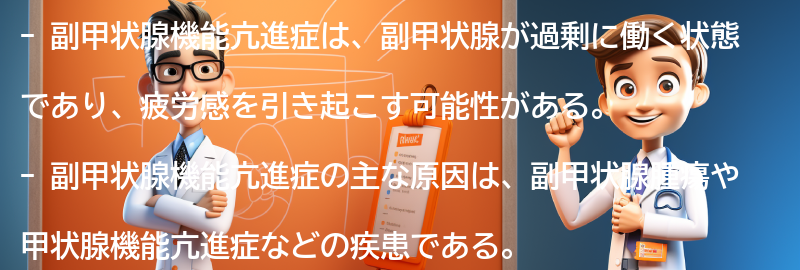 副甲状腺機能亢進症と疲労回復の関連性についての要点まとめ