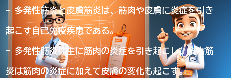 多発性筋炎・皮膚筋炎とは何か？の要点まとめ